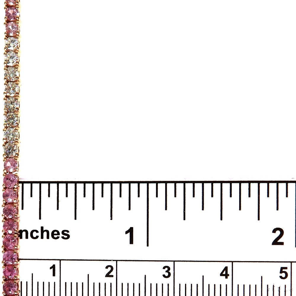 Diamond Blossom Tennis Chain