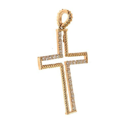 Diamond Rope Cross