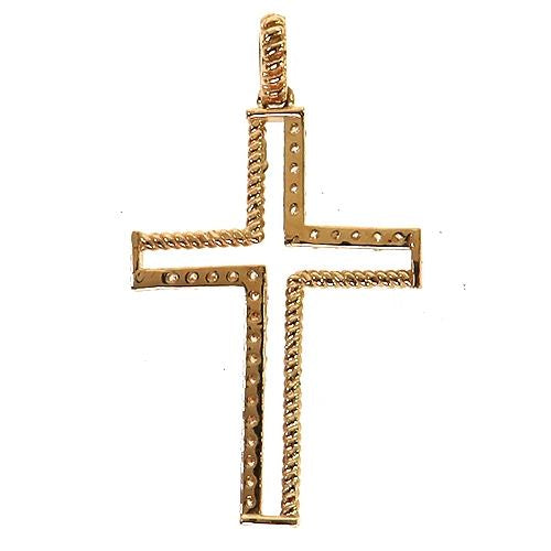 Diamond Rope Cross