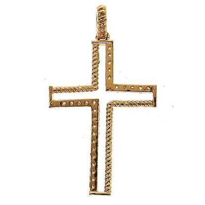 Diamond Rope Cross