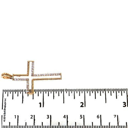 Diamond Rope Cross