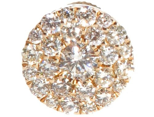 14K Gold Diamond Stud Earrings