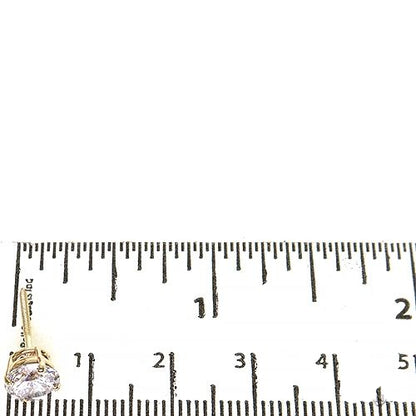 1 Ct Each Lab Diamond Stud Earrings
