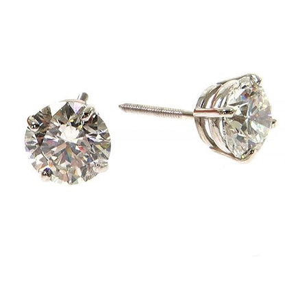 1.50ct each Diamond Stud Earrings (Lab)