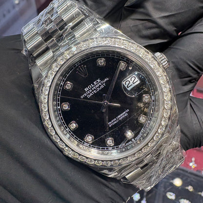 Rolex Datejust 41 Black Diamond
