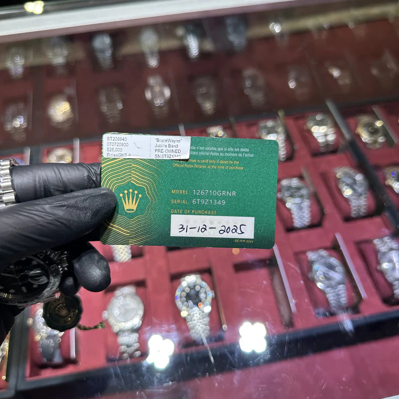 Rolex GMT-Master II Bruce Wayne