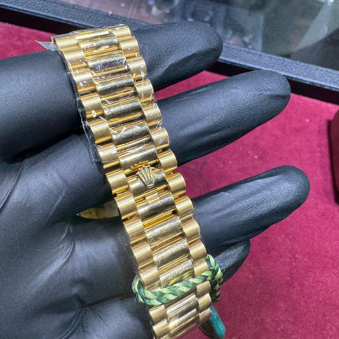 2023 Rolex Day-Date 40mm | 18K Yellow Gold | "Black Stick" | 228238