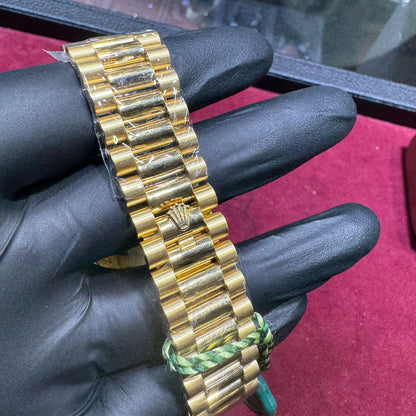2023 Rolex Day-Date 40mm | 18K Yellow Gold | "Black Stick" | 228238