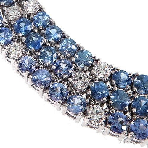 Jesse 'Ice' Sapphire Diamond Tennis Chain