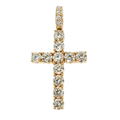 Medium Ban 25 Pointer Diamond Cross