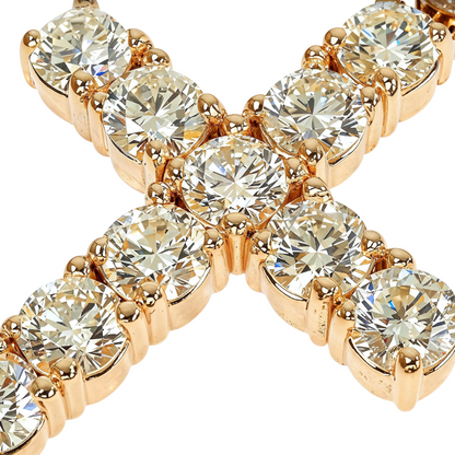 Medium Ban 25 Pointer Diamond Cross