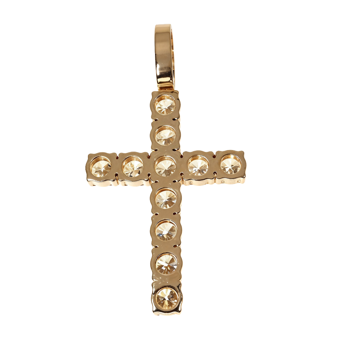 Medium Ban 25 Pointer Diamond Cross