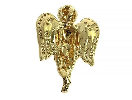 Prong Diamond Angel Pendant