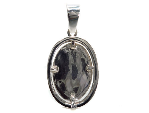 Prong Diamond Jesus Pendant