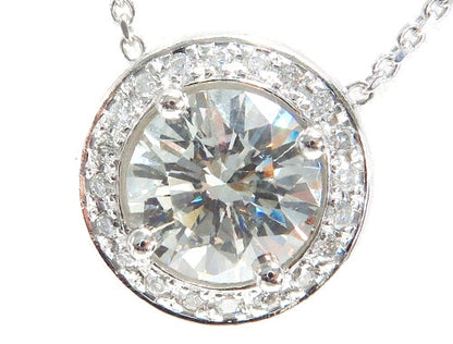 Prong Diamond Necklace 43093