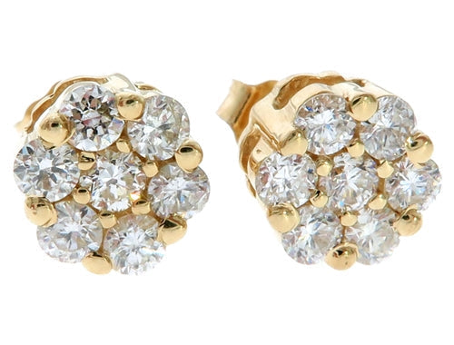 Stud Diamond Earrings