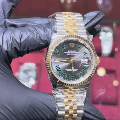 2024 Rolex DateJust 36mm Wimbledon Two Toned Gold
